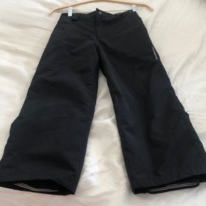 Obermeyer black ski pants. Size 8 Husky